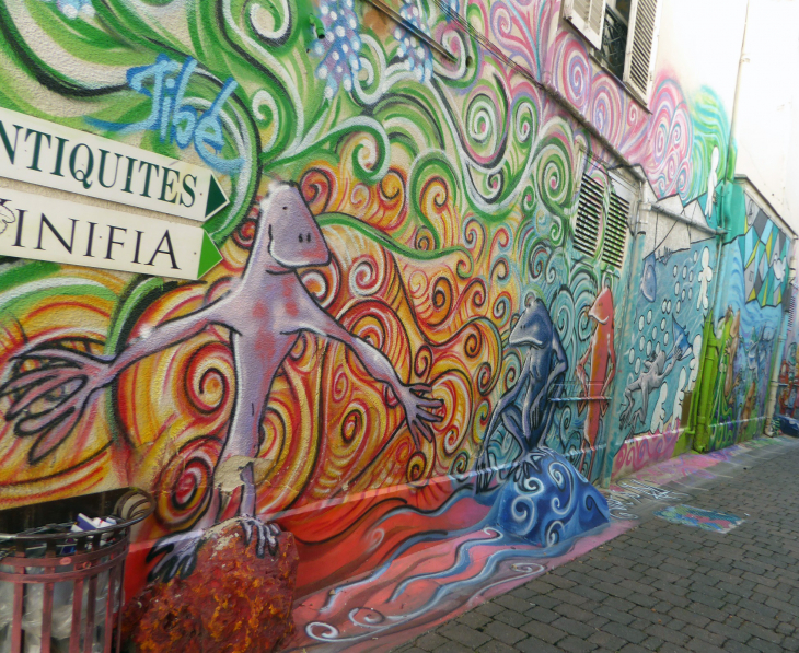 Art street dans une ruelle - Châlons-en-Champagne