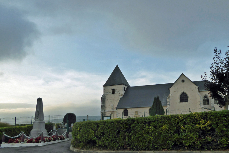 L'église - Chavot-Courcourt