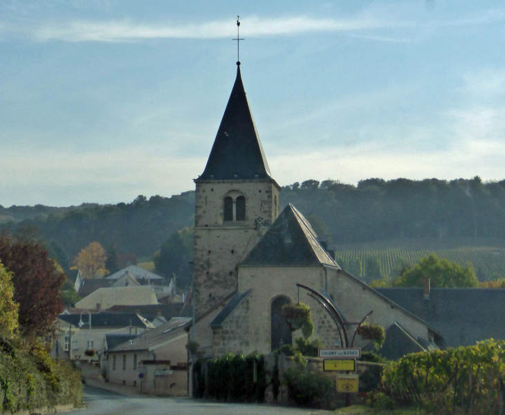 L'église - Chigny-les-Roses