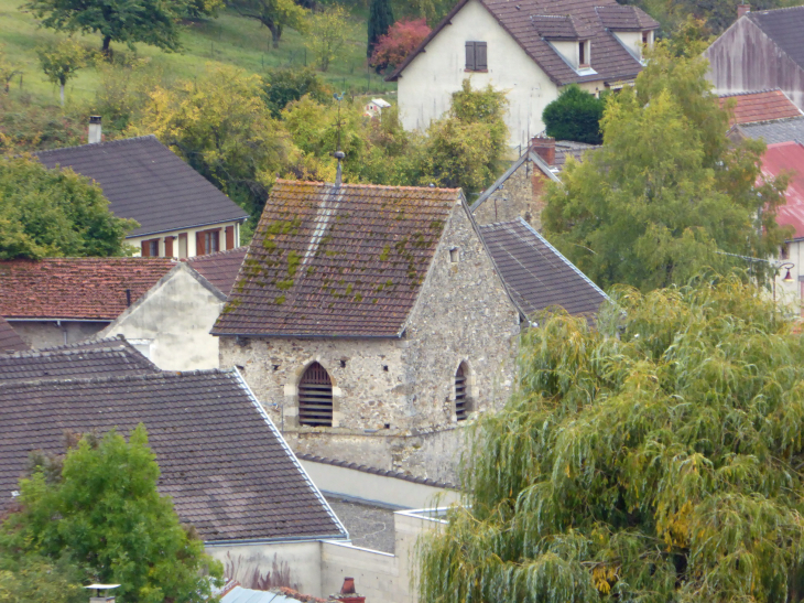 Vue sur l'église - Cormoyeux