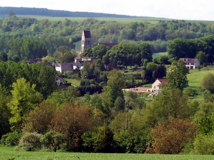 Vue de Courville