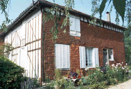 La maison de ma tante, en 1990 - Giffaumont-Champaubert