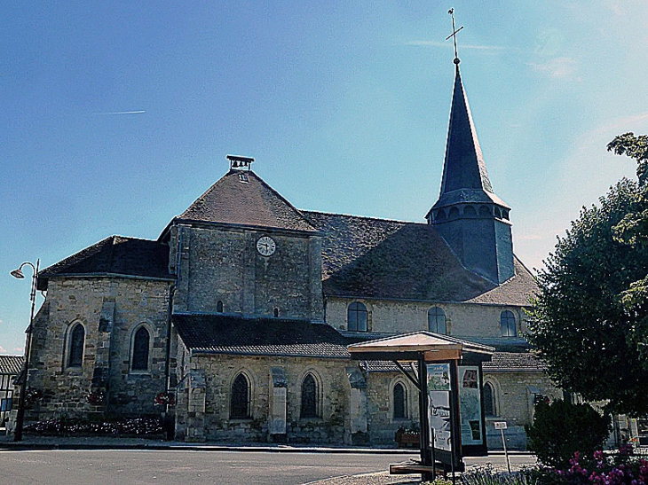 L'église de Giffaumont - Giffaumont-Champaubert