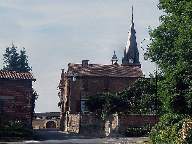 Dans le village - Hauteville