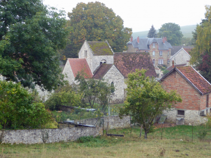 Vue sur le village - Jonquery