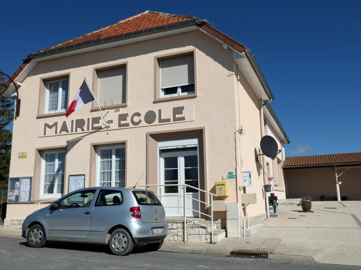 La mairie-école - La Chapelle-Felcourt