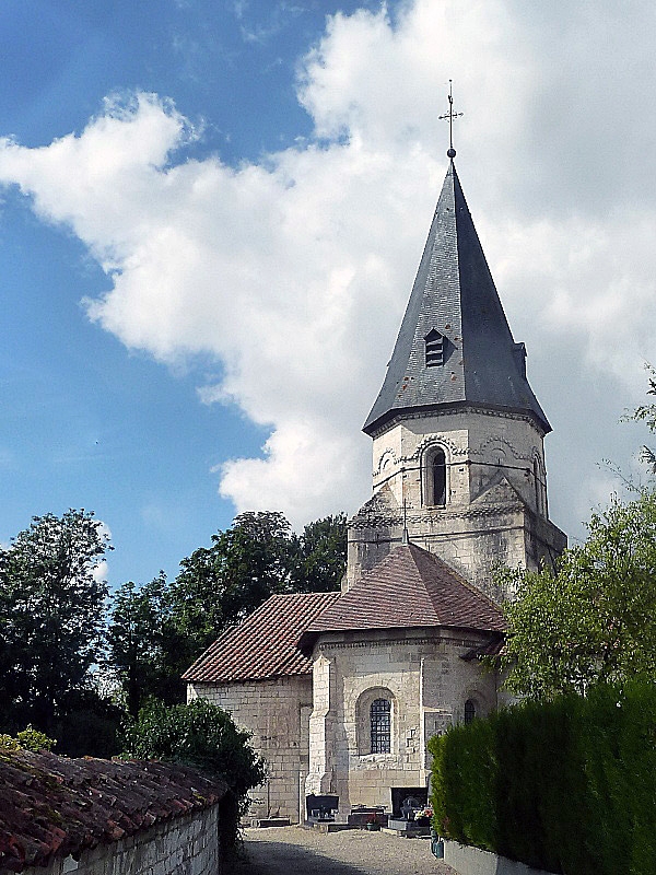 L'église de Coulmier - La Chaussée-sur-Marne