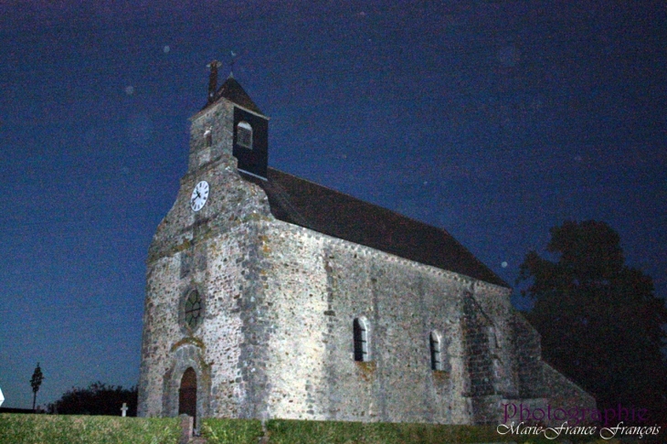 L'église de nuit... - La Forestière