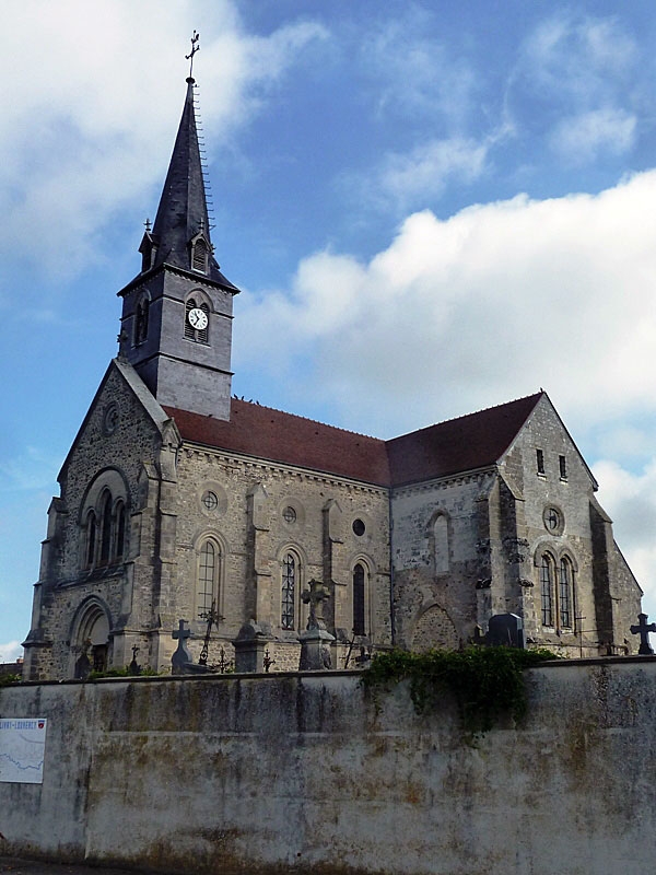L'église de Louvercy - Livry-Louvercy