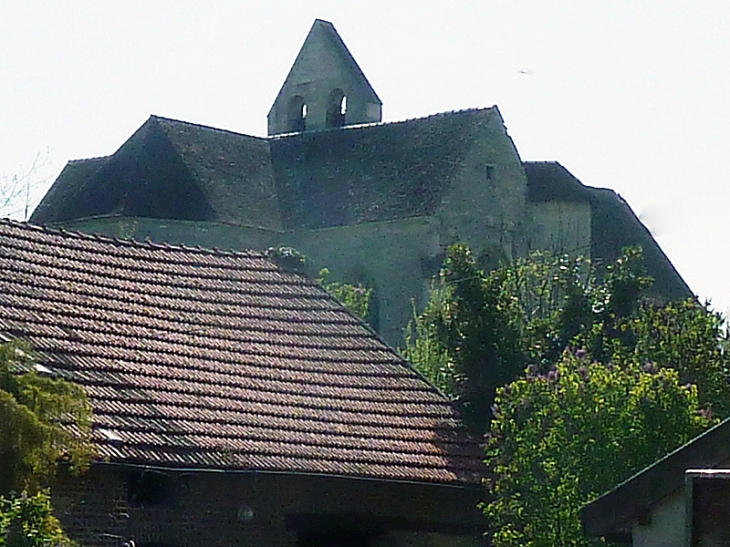 Vue sur l'église - Magneux