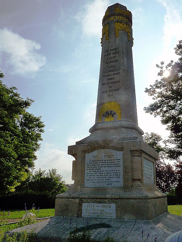 Le monument de la Première bataille de la Marne - Maurupt-le-Montois