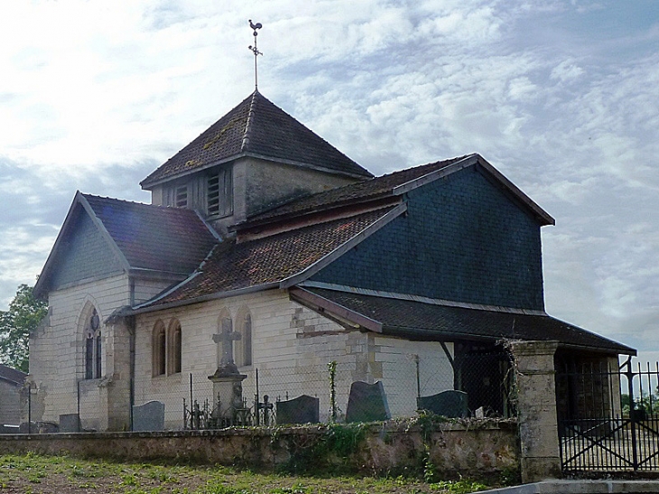 L'église - Moncetz-l'Abbaye