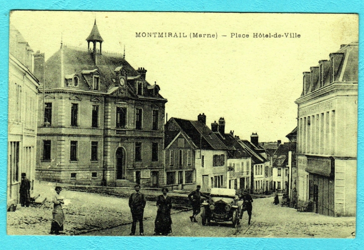 Place de l'Hôtel de Ville - Montmirail
