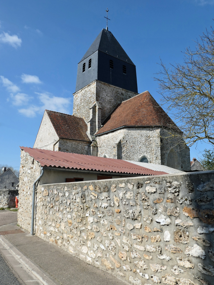 L'église de Courbetaux - Montmirail