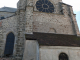 l'abbatiale vue de la place des Tilleuls