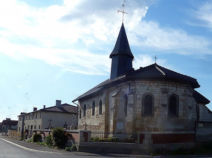 L'église - Reims-la-Brûlée