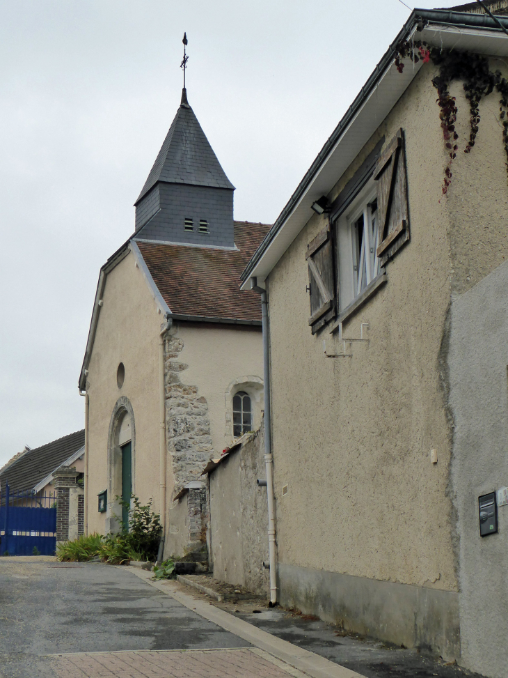 Vers l'église - Romery