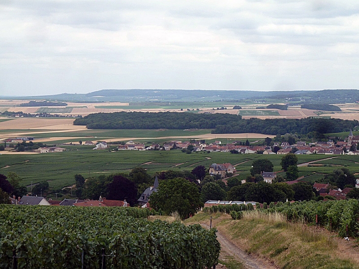 Vue sur le village - Sacy