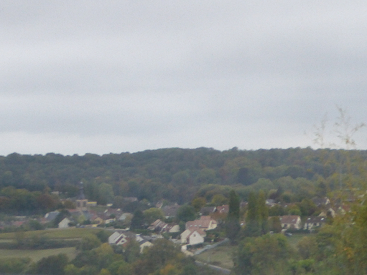 Vue sur le village - Saint-Martin-d'Ablois