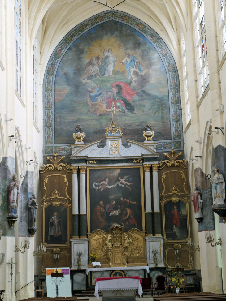 Dans l'église Saint  Denis - Sézanne