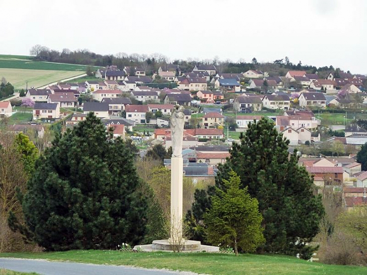 Vue sur le village - Soulanges