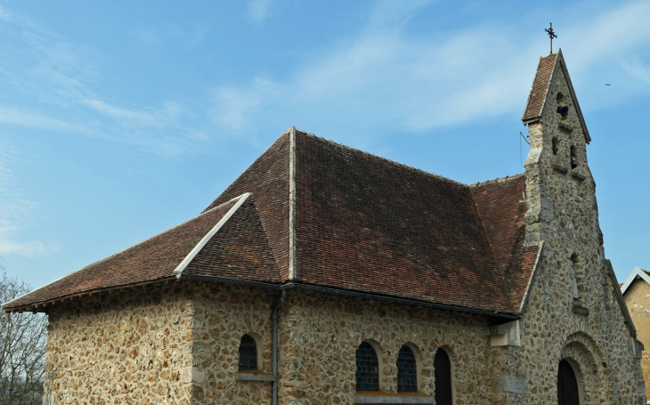 L'église du village - Talus-Saint-Prix