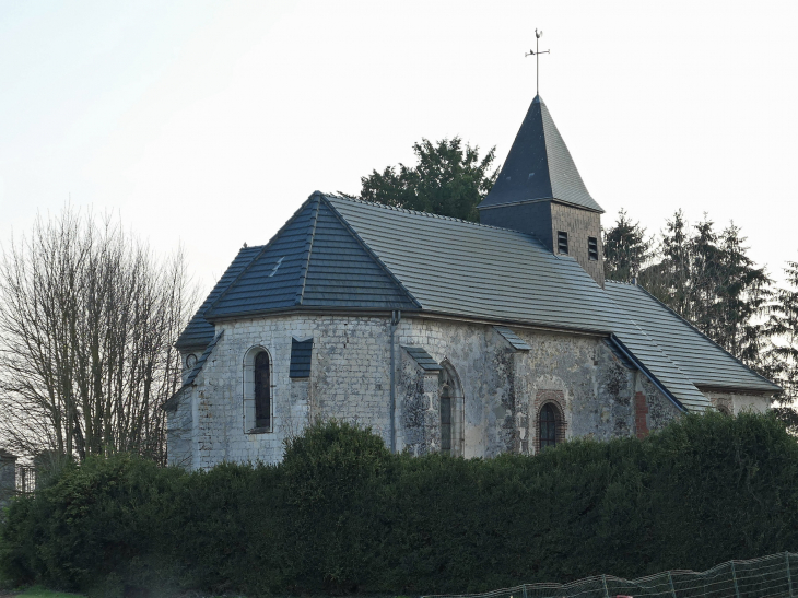 L'église d'Aulnay aux Planches - Val-des-Marais