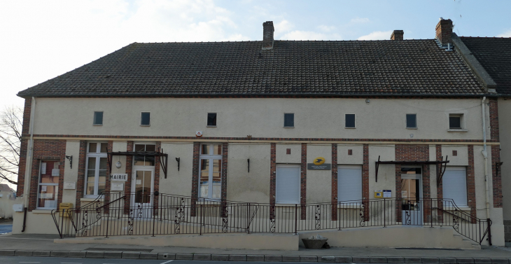 La mairie de Coligny - Val-des-Marais