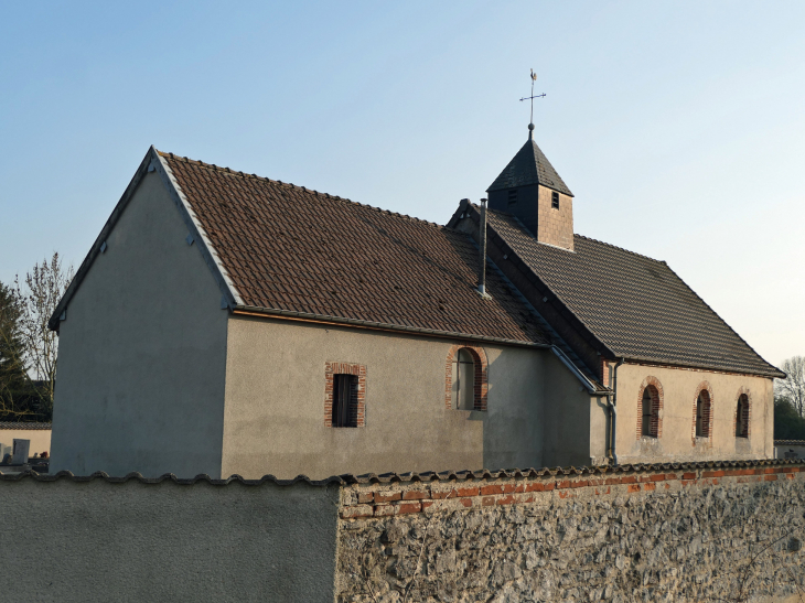 L'église de Morains le Perit - Val-des-Marais