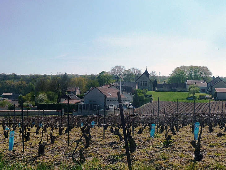 Vue sur le village - Vandeuil