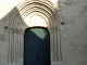 l'entrée de l'église Saint Martin