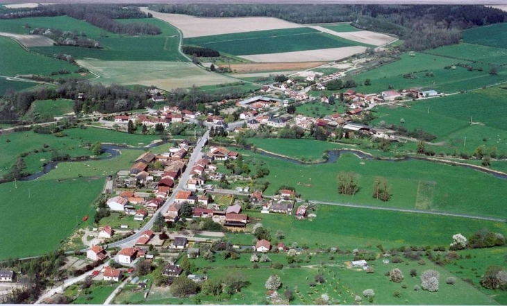 Vienne-la-Ville Vue aérienne