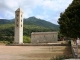 Campanile et Eglise romane de Carbini