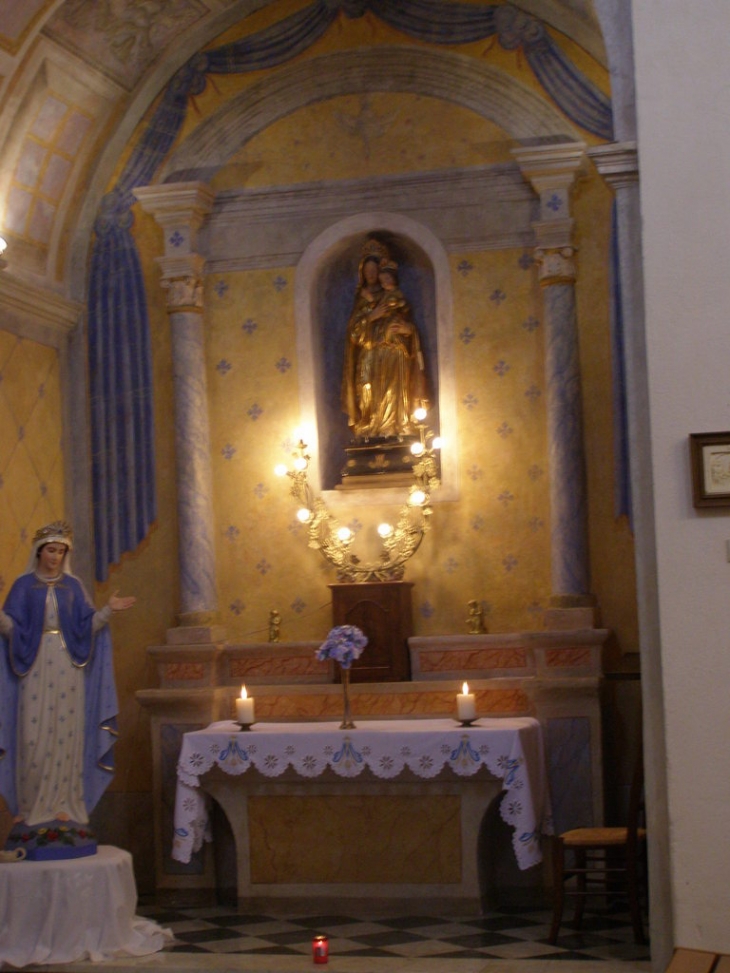 Intérieur Eglise de Petreto - Petreto-Bicchisano