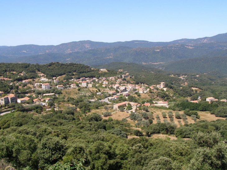 Vue de Petreto - Petreto-Bicchisano