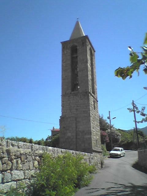 Clocher du vieux Bicchisano - Petreto-Bicchisano