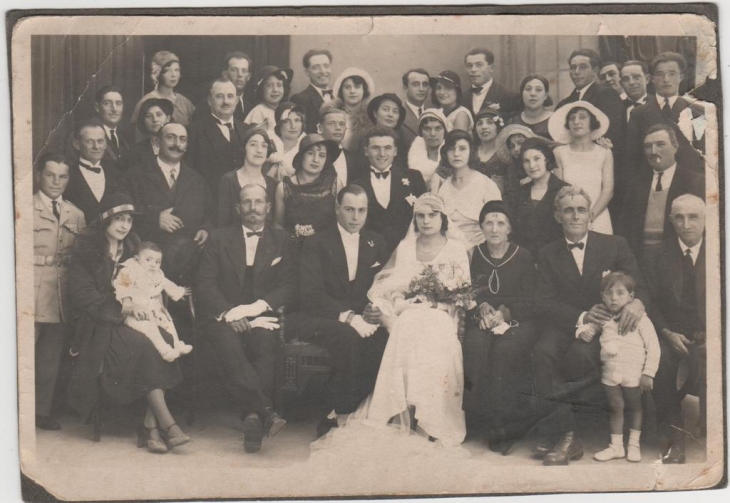 Mariage de François et Marie ROCCHI 16 02 1932 - Sampolo