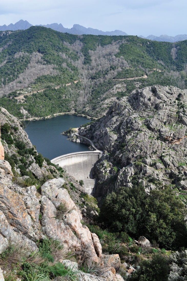 Col de Mercujo, barrage de Tolla