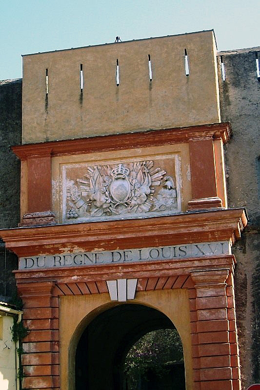 La porte de la citadelle - Bastia