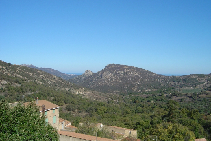 Feliceto - Vue sur la Vallée