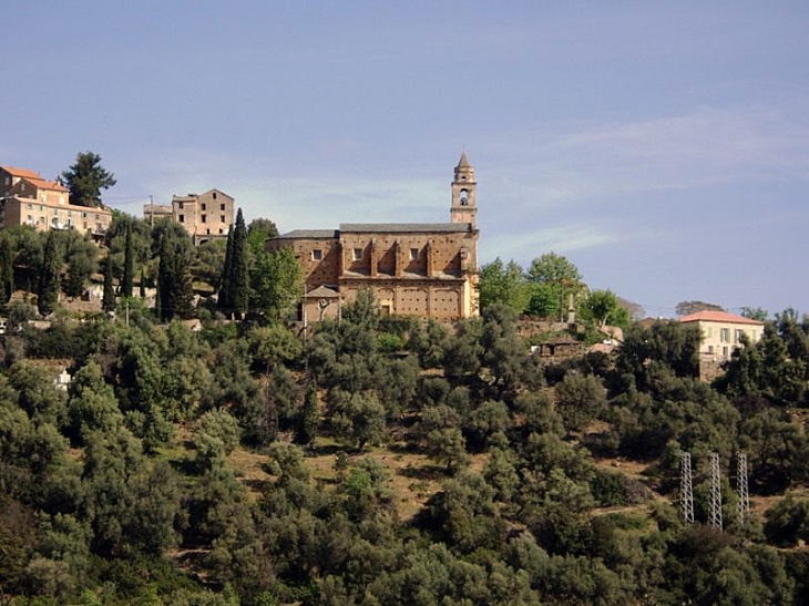 Vue sur le village - Santo-Pietro-di-Tenda