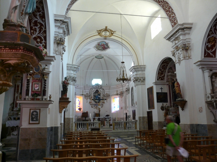 Intérieur de la collégiale - Speloncato