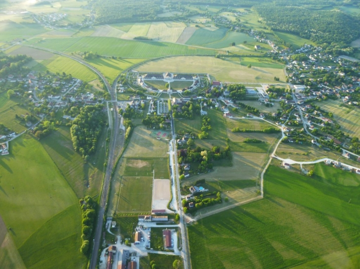 Photo aérienne - Arc-et-Senans