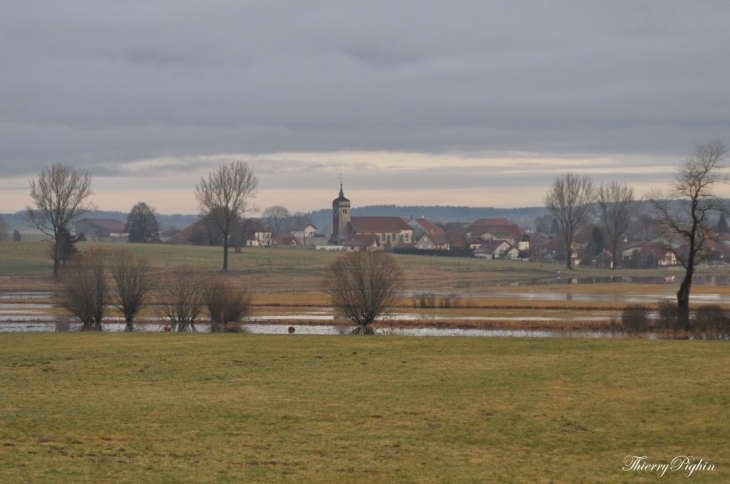 Vue sud de bannans