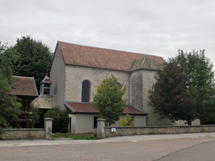 L'église - Bonnevaux-le-Prieuré