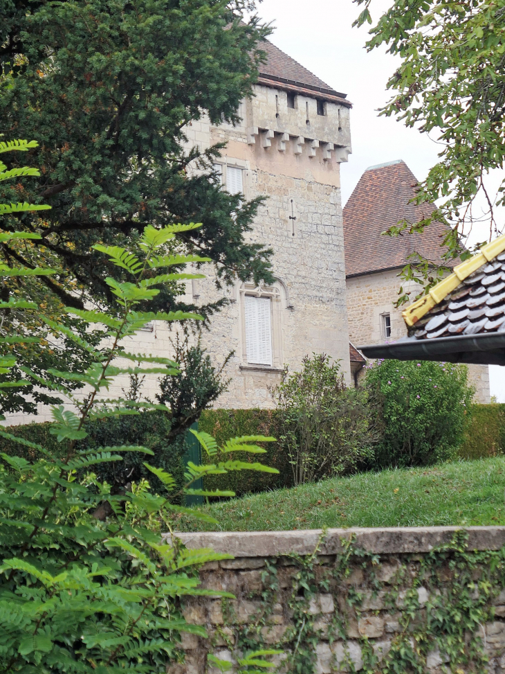 Vue sur le château - Cléron