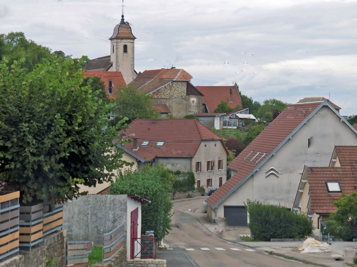 Vue sur le village - Fontain