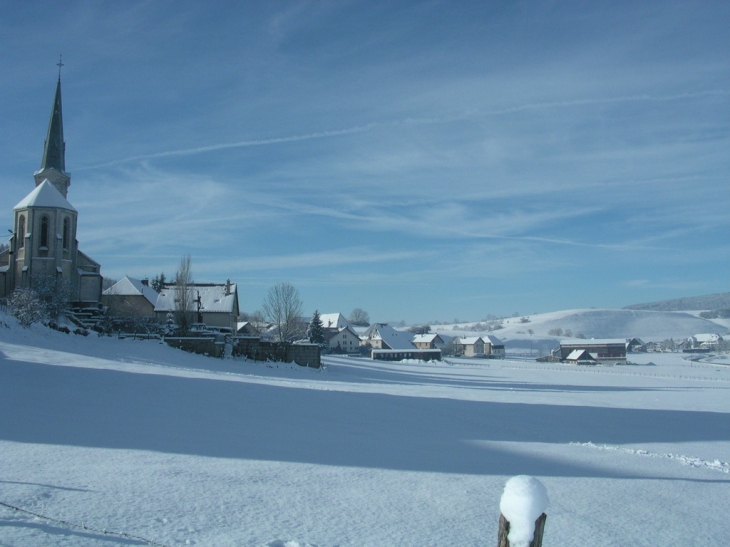 Sous la neige 1 - Fuans