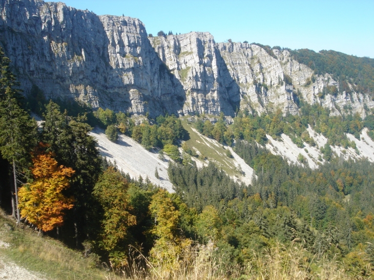 Falaise du Mont D'or - Métabief