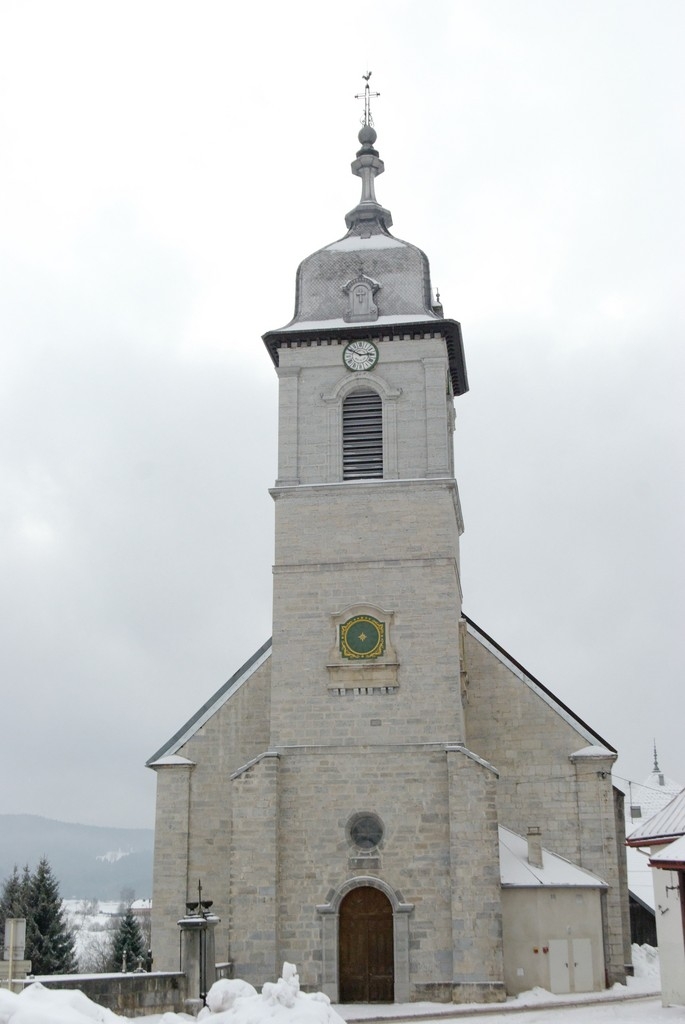 L'église de Mouthe